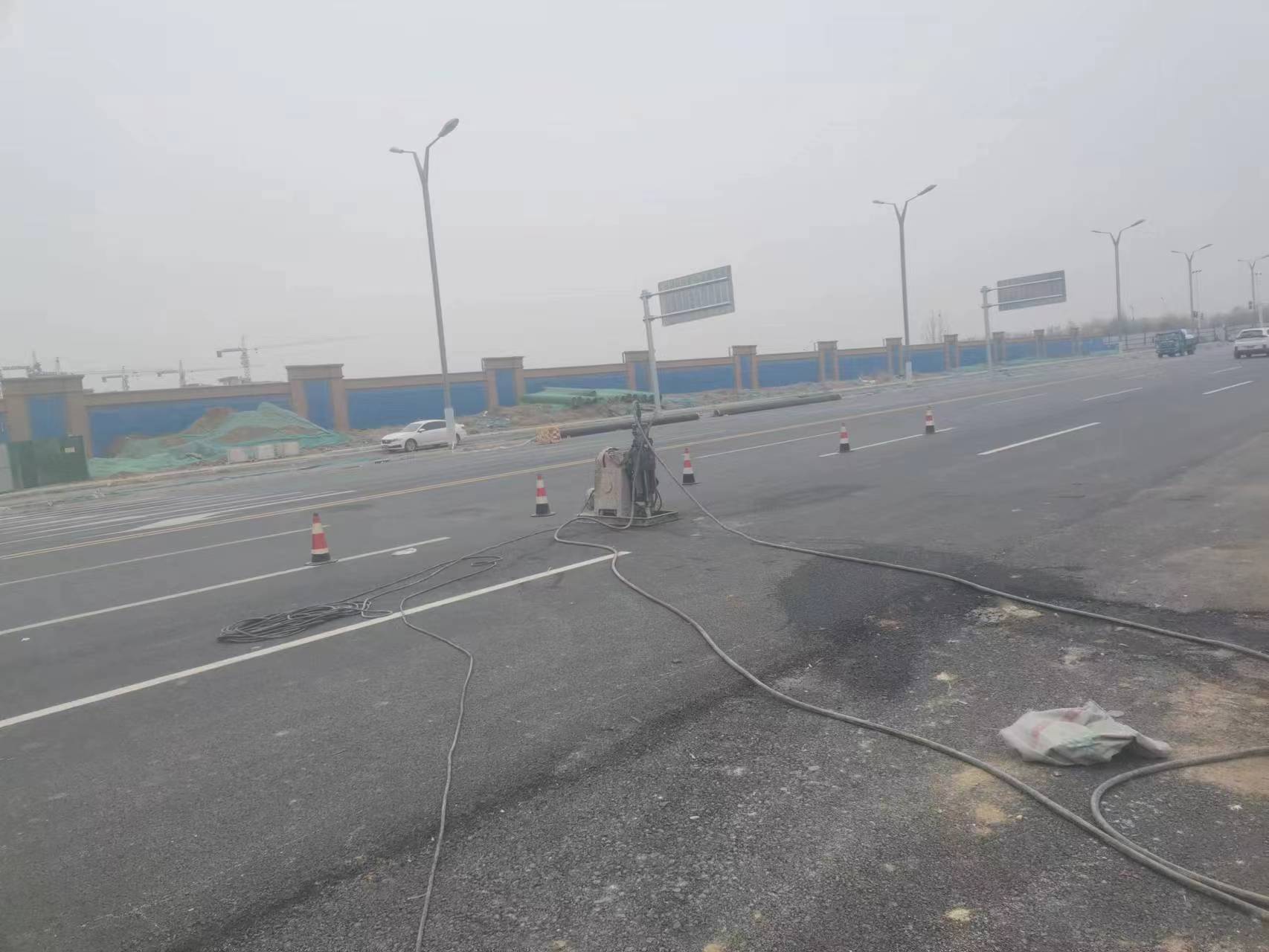 西双版纳马路注浆